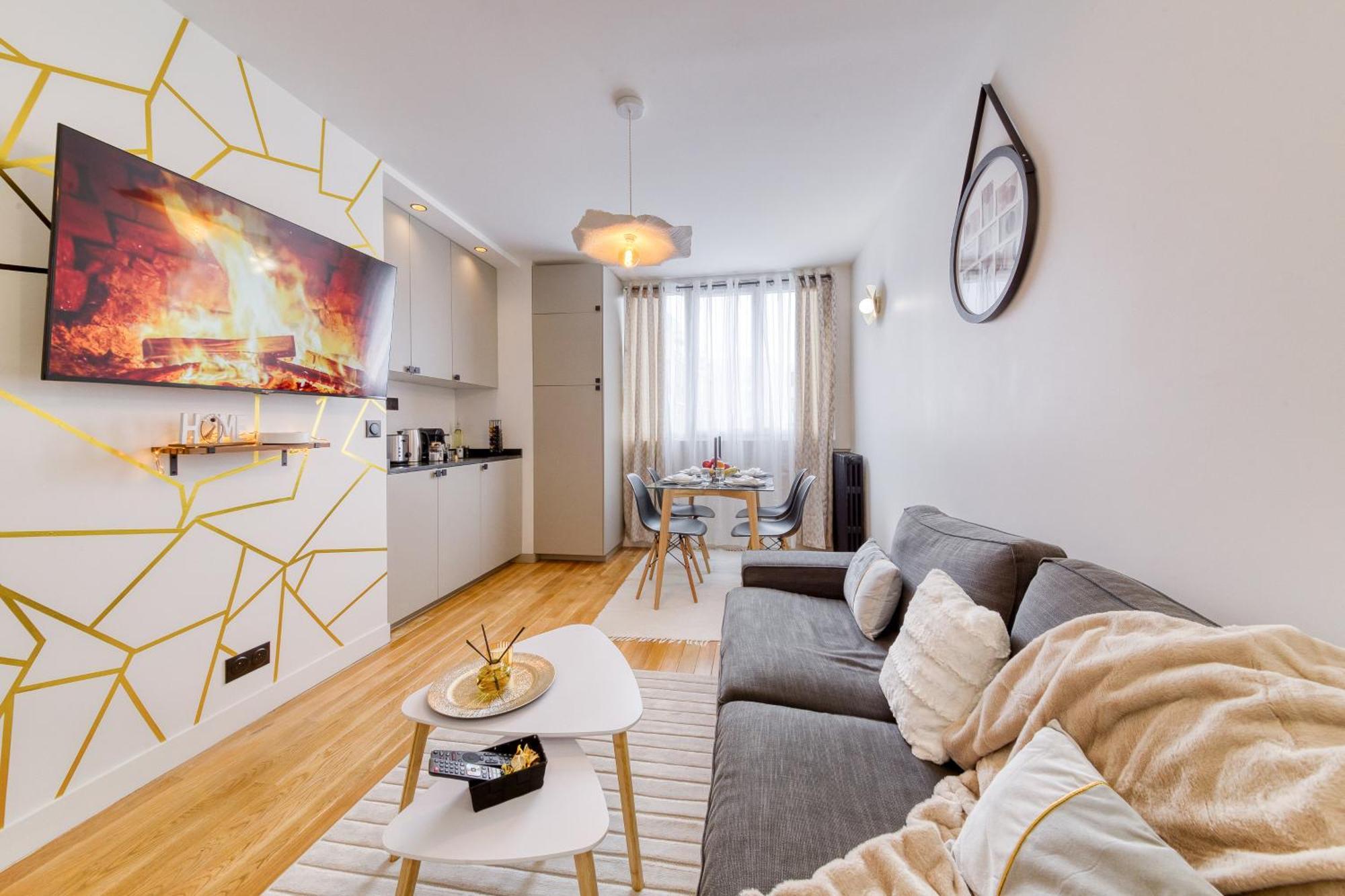 L'Audace T2 Refait A Neuf A Vanves Ngoại thất bức ảnh